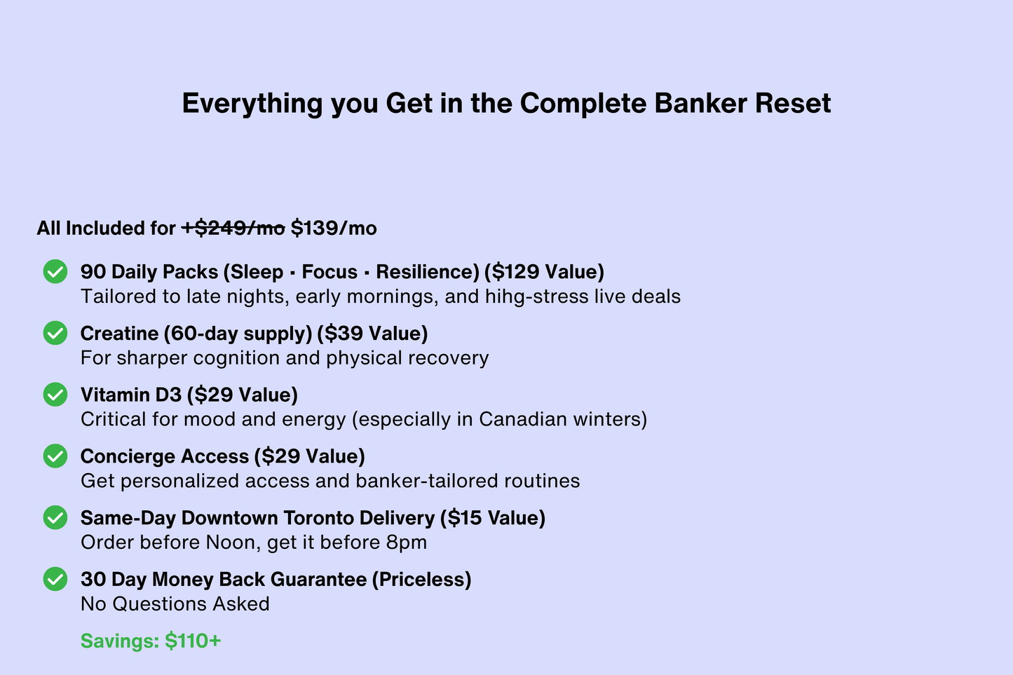 Complete Banker Reset