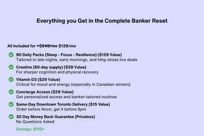 Complete Banker Reset
